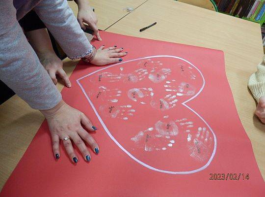 Walentynki z Franklinem i z przedszkolakami