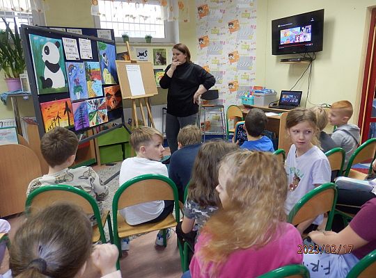 Odczarowujemy czytanie, z kotem Garfildem i klasą 2 b  !