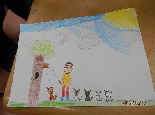 Odczarowujemy czytanie, z kotem Garfildem i klasą 2 b  !