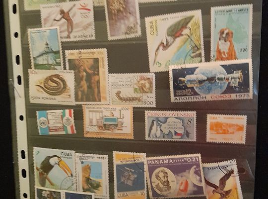 "KOLEKCJONUJĘ  ZNACZKI POCZTOWE"