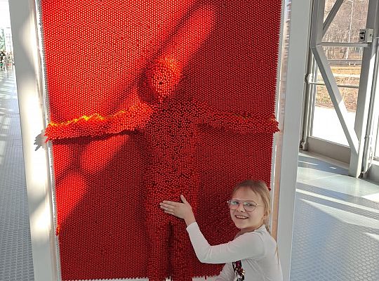 Klasa 3a w Centrum Nauki Experyment- Gdynia.