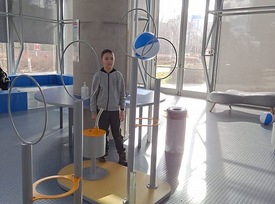 Klasa 3a w Centrum Nauki Experyment- Gdynia.