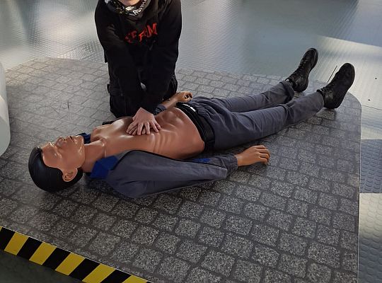 Klasa 3a w Centrum Nauki Experyment- Gdynia.