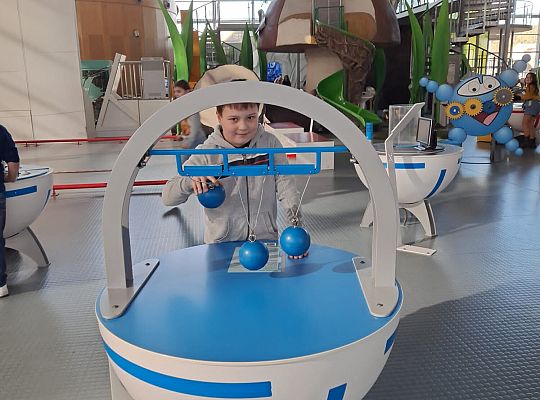 Klasa 3a w Centrum Nauki Experyment- Gdynia.