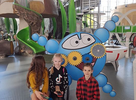 Klasa 3a w Centrum Nauki Experyment- Gdynia.