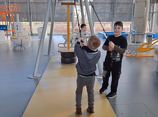 Klasa 3a w Centrum Nauki Experyment- Gdynia.