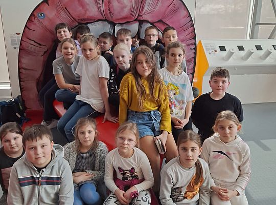 Klasa 3a w Centrum Nauki Experyment- Gdynia.