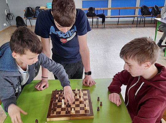 Szkolny turniej szachowy rozegrany !