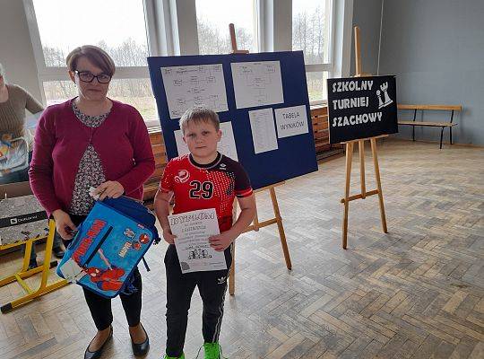 Szkolny turniej szachowy rozegrany !