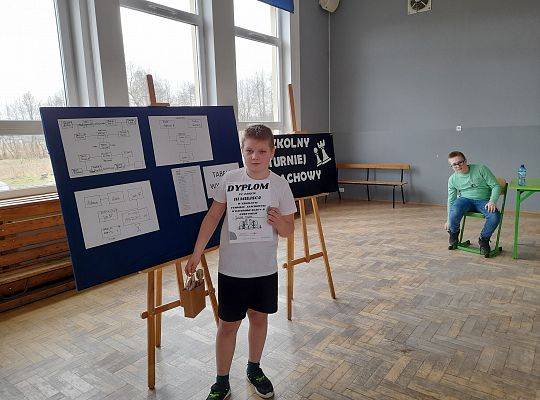 Szkolny turniej szachowy rozegrany !