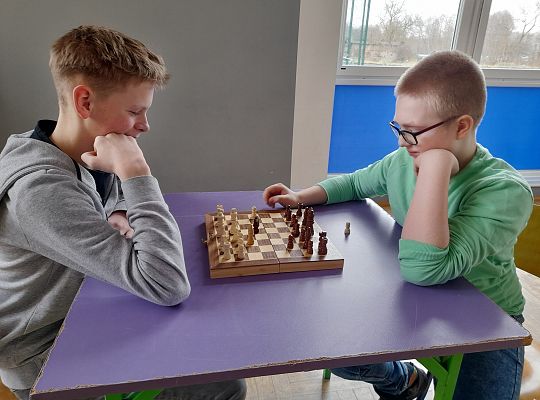 Szkolny turniej szachowy rozegrany !