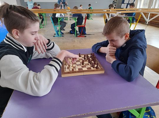 Szkolny turniej szachowy rozegrany !