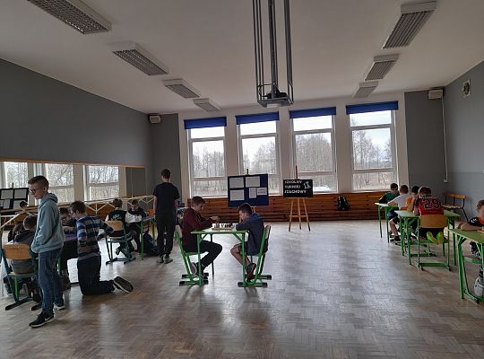 Szkolny turniej szachowy rozegrany !