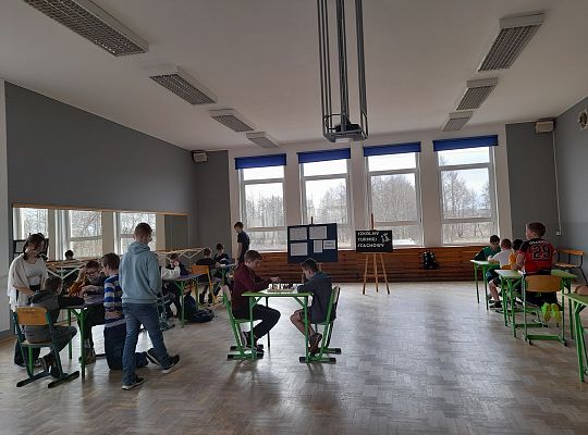 Szkolny turniej szachowy rozegrany !