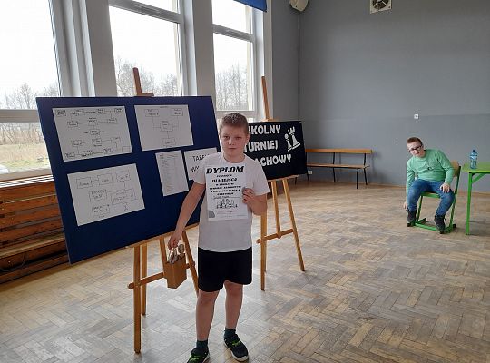 Szkolny turniej szachowy rozegrany !