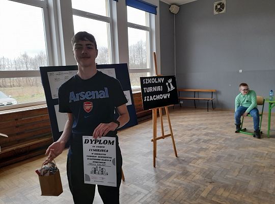 Szkolny turniej szachowy rozegrany !