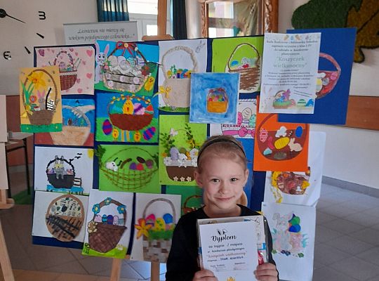 Konkurs plastyczny "Koszyczek wielkanocny" został roztrzygnięty !