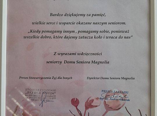 Wielkanocny zajączek dla seniorów