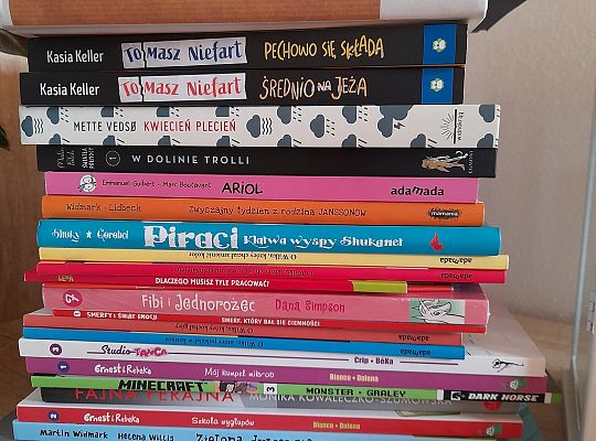 Książkowe nowości w Bibliotece!