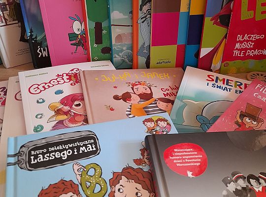 Książkowe nowości w Bibliotece!