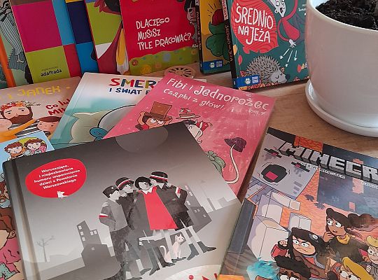 Książkowe nowości w Bibliotece!