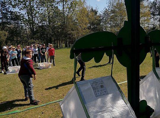 Klasa IIb i IIIb na wycieczce w Kniewie