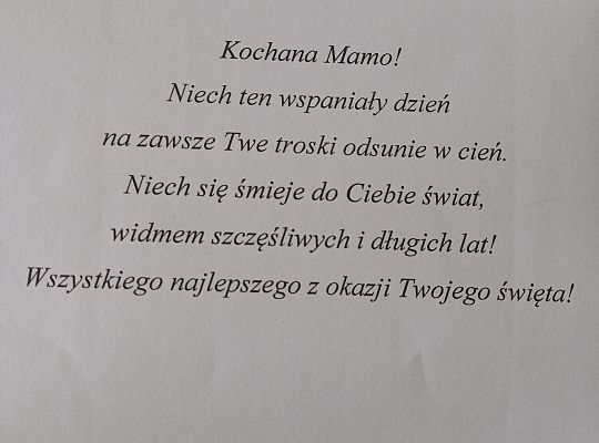 Już wkrótce Dzień Matki…