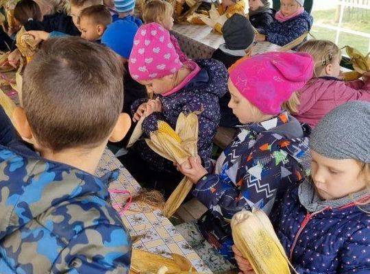 Wycieczka przedszkolaków z Brzeźna Lęb. na Farmę Alexa