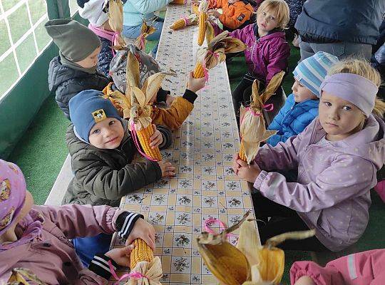 Wycieczka przedszkolaków z Brzeźna Lęb. na Farmę Alexa