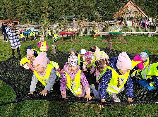 Wycieczka 4 latków z grupy 0E na Farmę Alexa