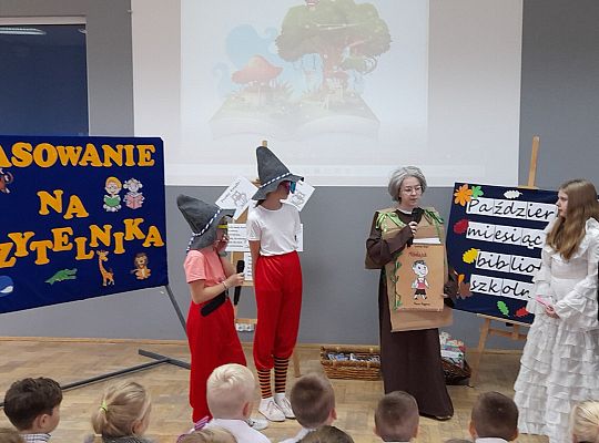 Pasowanie na czytelnika