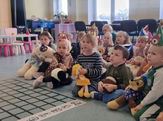 Dzień Pluszowego Misia w Punkcie Przedszkolnym i Oddziale Przedszkolnym