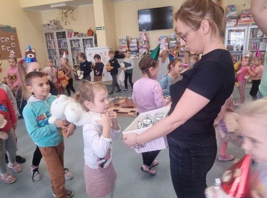 Dzień Pluszowego Misia w Punkcie Przedszkolnym i Oddziale Przedszkolnym