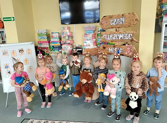 Dzień Pluszowego Misia w Punkcie Przedszkolnym i Oddziale Przedszkolnym