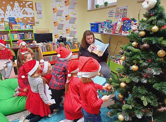 Mikołajki w bibliotece