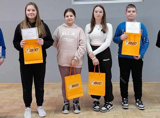 Nagrody dla uczniów