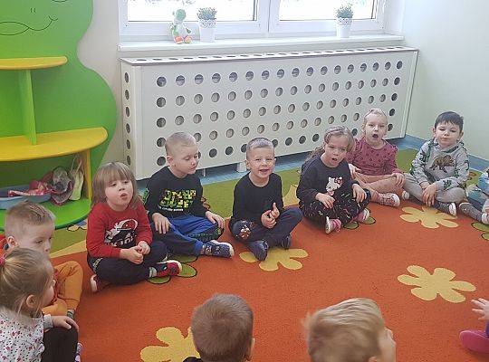 Spotkanie logopedyczne  w ramach realizowanej Innowacji logopedycznej