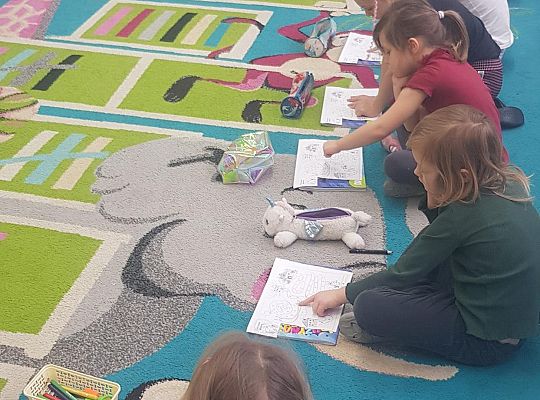 Zajęcie logopedyczne w ramach Innowacji logopedycznej