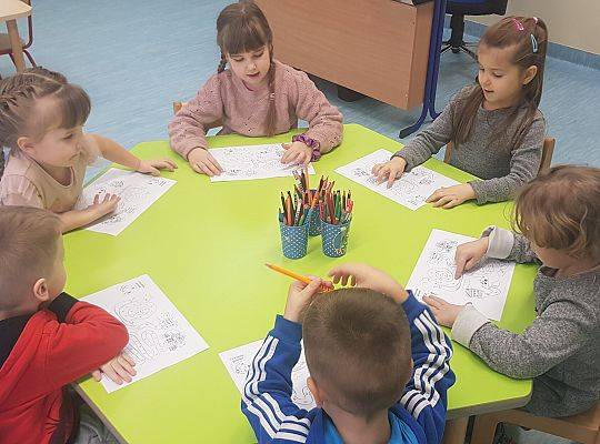 Zajęcie w ramach realizowanej Innowacji logopedycznej