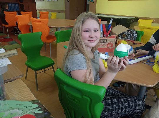 Warsztaty wielkanocne w świetlicy szkolnej