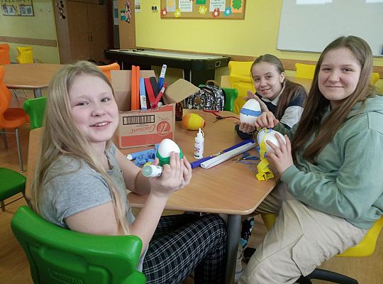 Warsztaty wielkanocne w świetlicy szkolnej