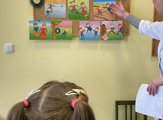 Spotkanie z panią pielęgniarką