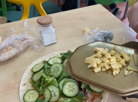 Klasy piąte robiły tortille