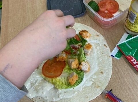 Klasy piąte robiły tortille