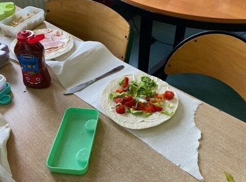 Klasy piąte robiły tortille