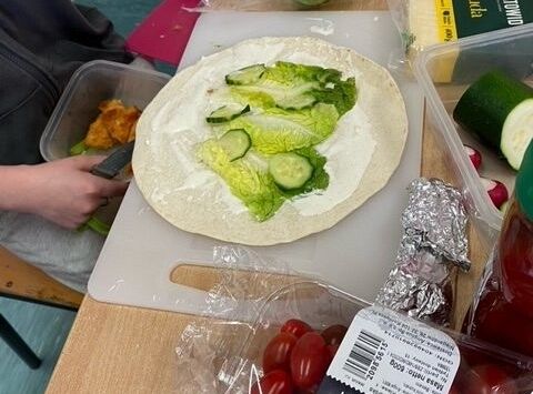 Klasy piąte robiły tortille