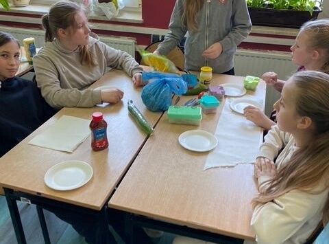 Klasy piąte robiły tortille