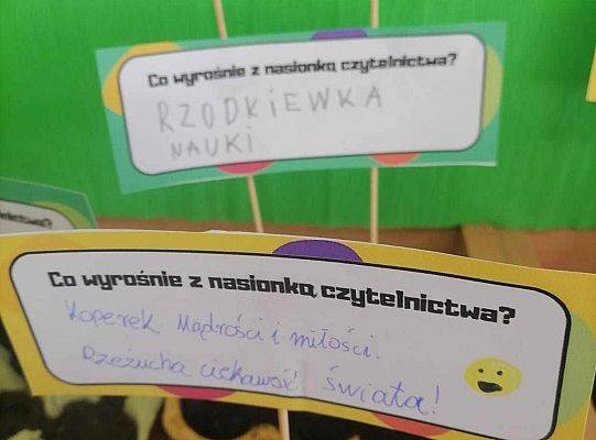 Sialiśmy ziarenka czytelnictwa