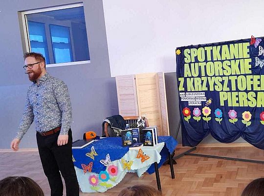 Spotkanie autorskie z Krzysztofem Piersą