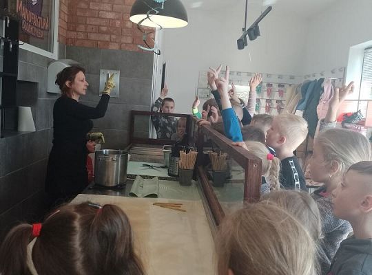 Klasy 0b i Ib na wycieczce w Łebie